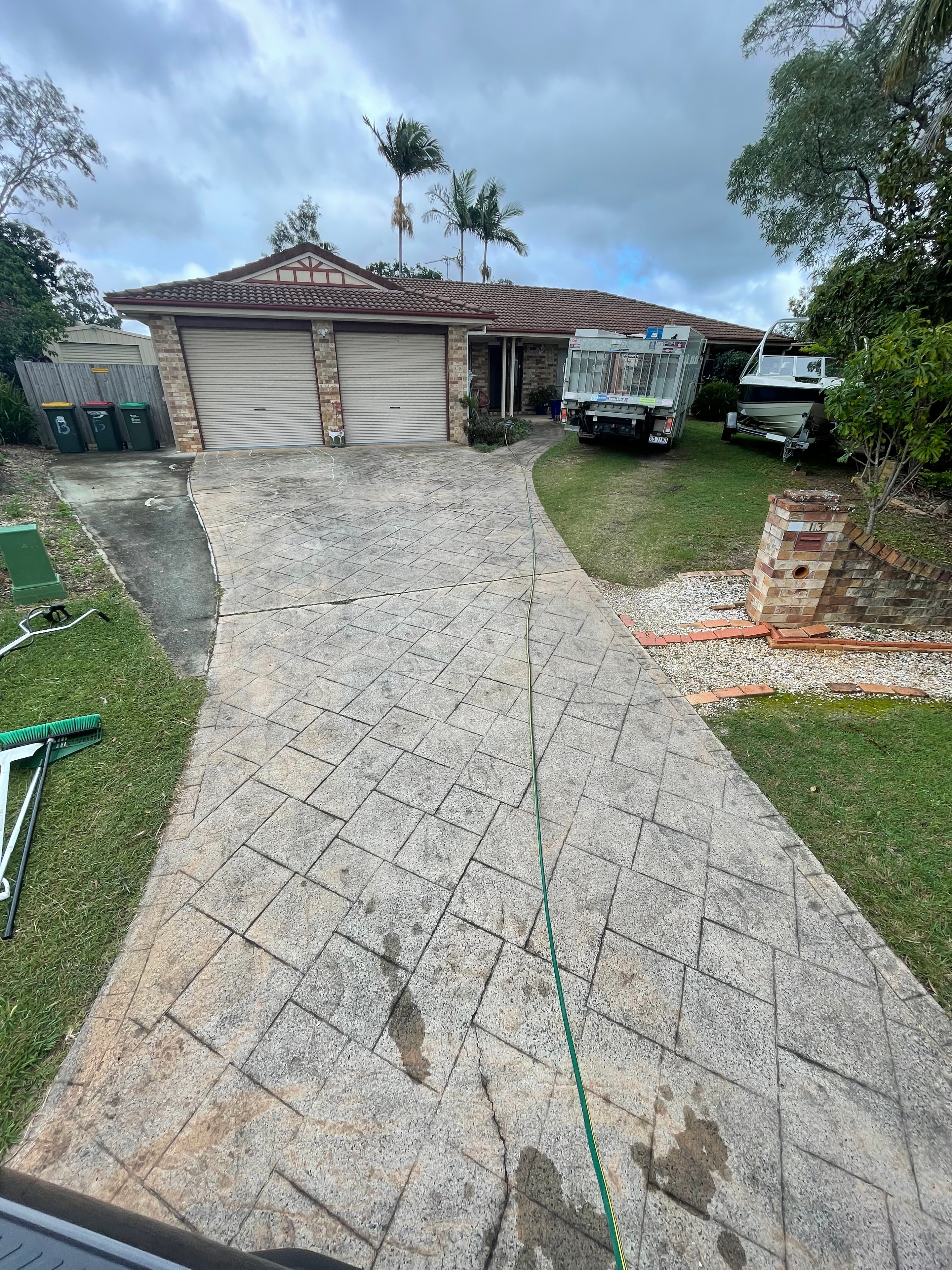 Before — Driveway — Aspley